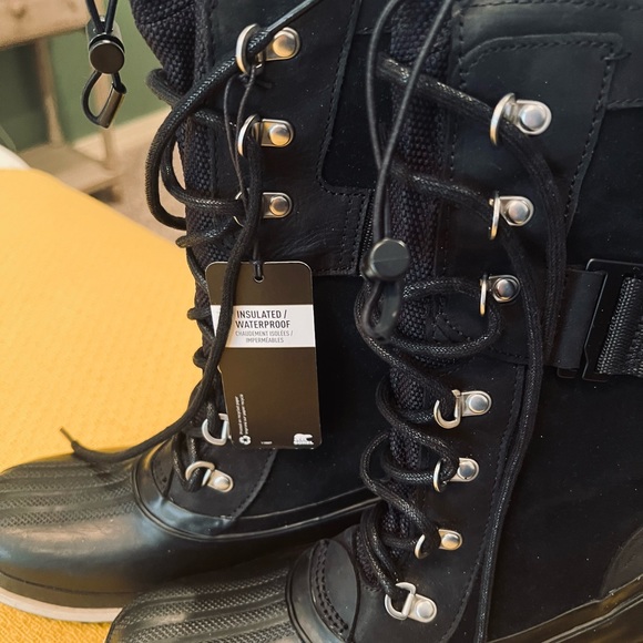 Women's boots in black in size 7.5 waterproof - Picture 4 of 10